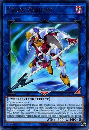 Yu-Gi-Oh! - Clock Spartoi - SOFU-EN039 - Soul Fusion - Unlimited Edition - Rare