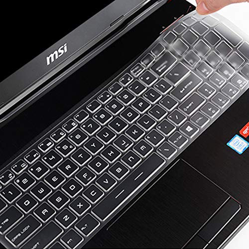 Tastaturabdeckung für MSI Raider GE77HX GE77 GE76 GE75 GE63, MSI Stealth GS76 GS75, MSI Vector/Leopard GP76 GP75, MSI Katana GF75, MSI Titan GT76, MSI Pulse GL75 GL65 15.6 17.3 MSI Gaming Tastatur