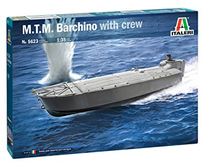 ITALERI ITA5623 Barchino Model kit, Grey, 1:35