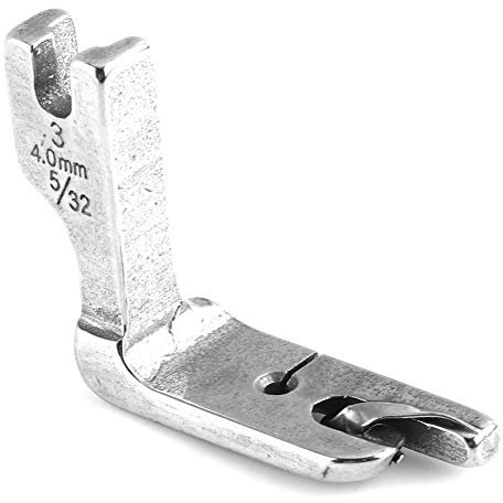 Pied roulé d'ourlet, Machine à Coudre Industrielle Universelle à Une Aiguille pour lit de Graisse, Pied presseur à Ourlet roulé(4.0mm)