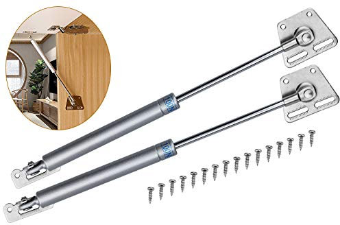 2 Stk Gasdruckfeder Möbel 100N Hydraulic Gasfeder Möbel Gasdruckdämpfer Klappenbeschlag Gasdruckfeder zum Gas Strut Lift Schrank Tür