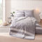 MTOnlinehandel Geburtstagsgeschenk für Mama und Papa, Geschenk für Frauen, Mann, Auszeit Kuscheldecke Sofa 150x200 cm - Fleece-Decke - Wohndecke Auszeit für die Couch in grau - TRAUMHELDEN