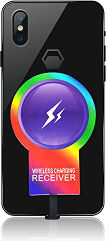 JZ Type-C 5V/2000mA QI Wireless Charging Receiver Adapter Compatible With Magsafe for Samsung Galaxy A56 A55 A54 A53 A52 A42 A36 A35 A34 A33 A32 A26 A24 A23 A22 A16 A25 A15 A14 A12 A06 A05s A04s