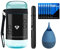 VSGO VS-A8E Kit de nettoyage sans miroir 11 en 1 pour appareils photo reflex numériques Canon, Nikon, Sony, Samsung, Fuji, stylo de nettoyage pour objectif souffleur d'air, chiffon en microfibre et