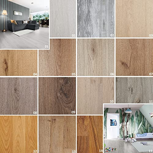 BODENMEISTER BM7500214 - Pavimento in laminato con isolamento acustico e listelli, colore 12 SB in faggio, confezione per 2,39 mq