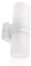HUBER LED Wandlampe mit Bewegungsmelder 140° 20W, 2200lm I IP65 geschützte LED Außenleuchte mit Bewegungssensor I Wandleuchte innen, Tube, weiß
