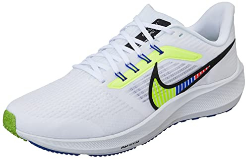 Nike Herren Sneaker, White Black Summit White Volt, 45 EU