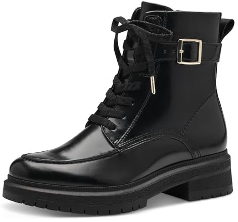 Tamaris Damen Stiefelette, Schwarz, 37 EU