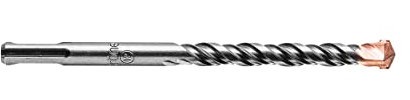 GRÖNE SDS Plus Betonbohrer – Bohrer – Hammerbohrer - Vierkant - Für Stahlbeton, Glattbeton, Mauerwerk - Bequemes Arbeiten - Standardspitze - 300 x 20 mm