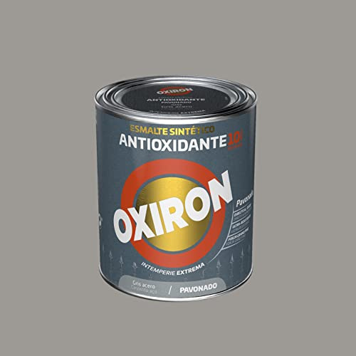 OXIRON Esmalte Antioxidante Pavonado Gris Acero 250 ml