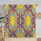 ANHOPE Boho Mandala Blume Sonne Blickdichte Gardinen mit Ösen Thermo Vorhänge Weich Vorhang Blackout Curtain Wohnzimmer Schlafzimmer Verdunklungsvorhänge 2er Set H 229 x B 117 cm