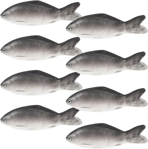 8Pcs Fake Fish, Artificial Realistic Toy Fish | Small Sea Fishes Toys for Family Parties, Props for Kitchen Display Decoration Photography