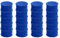 Pack of 36 Blue Coloured Round Flat Magnets - 24mm Whiteboard Notice Board Office Fridge