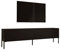 3E 3xE living.com TV- Schrank in Schwarz Matt mit Beinen in Schwarz, A: B: 170 cm, H: 52 cm, T: 32 cm