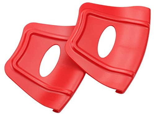 Mulcort Protector de llantas de 2 piezas, protector universal de neumáticos, protector de bordes para motos Dirt Bike, herramientas de reparación de neumáticos y ruedas