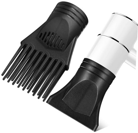 HAPINARY 2stücke Teiliges Haartrockner-düsenaufsätze Universeller Diffusor Konzentrator Für Haartypen Hitzebeständig Und Langlebig Für Voluminöse Locken Und Glattes Styling