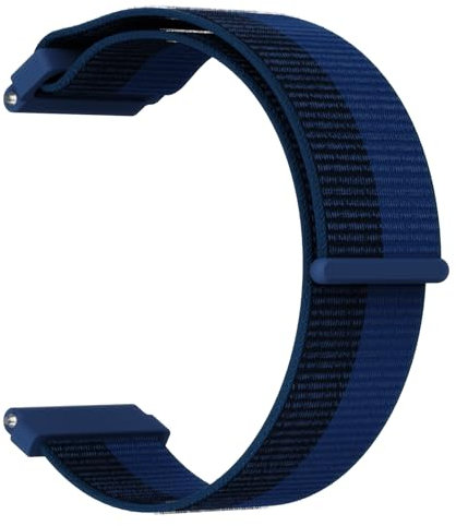 BIGGERFIVE Nylon Armband kompatibel mit BW01 Brave / BW02 Brave 2, Ersatzarmband Sport Uhrenarmband, 22mm