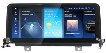 N8 pro 1,Android 13.0 Autoradio Stereo Navi mit 4G WIFI DSP Carplay für B-MW 3 Series F30/F31/F34 2013-2018 Sat GPS Navigation 10.25/12.3 zoll Multimedia Video Player FM BT Receiver