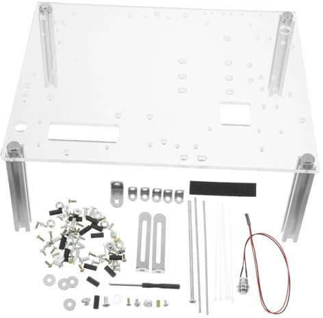 CAXUSD Open Frame Computer Case for Build Motherboard Bracket Sturdy Base Stand for Chassis