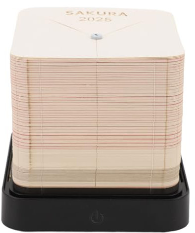 Fockety Time Piece-Kalender, 2025, DIY-Baumhaus, 3D-Kalender, Notizblock, 3D-Kunst-Notizblock, Papier-Schreibtischkalender, Papier-Bastelkalender für Desktop-Dekor, Neujahr (Rose)