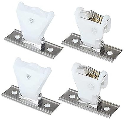 Ciieeo 1 Set Venetian Blind Lock Blind Cord Lock Mechanism Roman Blind Cord Shade Cord Lock Roman Shade Pulley Locks Cord Shade Lock Roman Shade Kit Roman Blinds 3 Cord White Pom Plastic