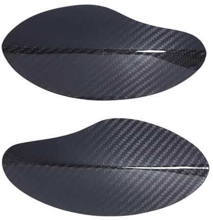 Motorcycle côté Protecteur du Protecteur, 1 Paire Carénage Latéral de Carénage Anti-Scratch Remplacement du Couvercle, Compatible avec Xmax 125 250 300 400, Fibre de Carbone