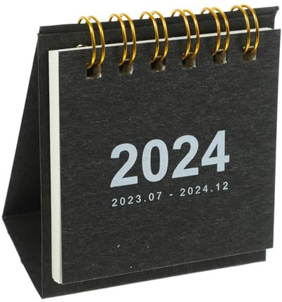 SEWACC Dekorativer Stehkalender Minimalistischer Tischkalender Für Zuhause Büro Für Effiziente Planung Erinnerungen Für Lehrer Studenten Berufstätige