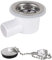 IMCCZONY Tapón de drenaje de desagüe de fregadero, ajuste angular, tapón de residuos, filtro de drenaje para lavabo, autocaravana, barco, sin tubo