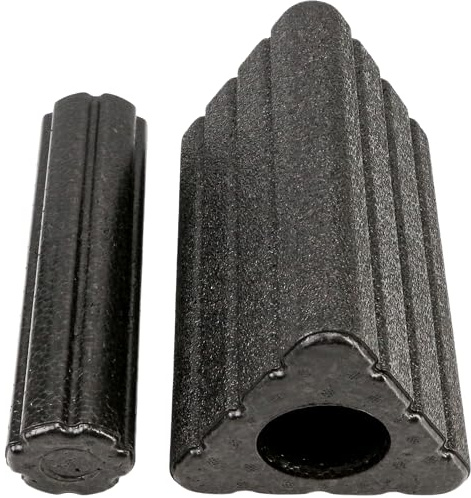 2 in 1 EPP Foam Roller Triangle Yoga Block - Tragbare Yogasäule für Workout, Rücken, Nacken, Beine Massage - Einfache Reinigung für Erwachsene