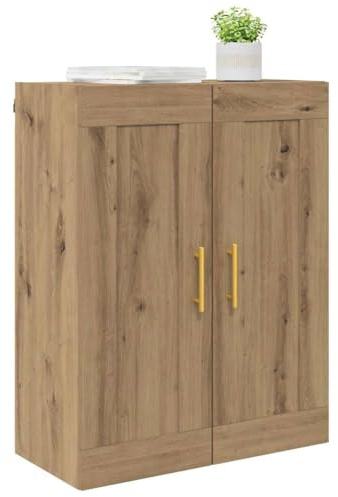 vidaXL Wandschrank Artisan-Eiche 69,5 x 34 x 90 cm Holzwerkstoff