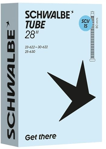 Schwalbe Fahrradschlauch SCV15 23/30-622/630 IB 80mm