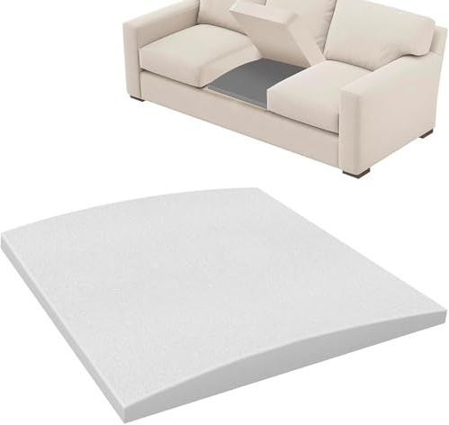 Weiß,60x60cm,Couch Cushion Support for Sagging Seat, High-Density Foam Sofa Cushion Support for Under Cushion, Sofa Cushion Replacement for Sectional Sofa