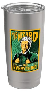 Wicked: for Good Wizard See’s Everything Stainless Steel Insulated Tumbler