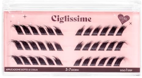 WILD FELINE Press&Go Re-fill - Ciuffetti Ciglia Pre-Adesivi Press on | Senza Uso di Colla - Effetto Allungato - Ciglia Finte 3D Fluffy e Leggere - Tenuta 3-7 Giorni - Resistenti all'Acqua - Vegan