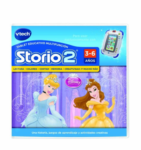 VTech 3480 – 274922 Storio Jeu éducatif Le Monde de Dory Jeu Princesses 15.7 x 13.5 x 2.0