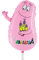 Generique - Riesiger Aluminium Luftballon Barbapapa