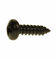 Reidl Linsenkopf Blechschrauben 3,5 x 9,5 mm DIN 7981 verzinkt schwarz 1000 Stück