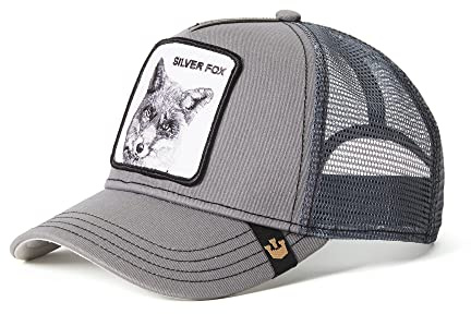 Goorin Bros. Silver Fox Truckerkappe für Herren, Grau, Einheitsgröße, Einheitsgröße