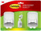 Command 2 Pack Spray Bottle Holder, Holds up to 900ml, with 2 Hooks, 4 Strips, for Organizing Damage Free, White