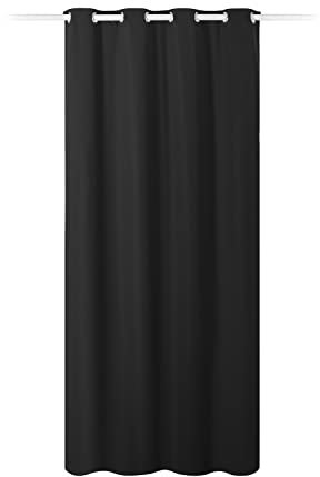 JEMIDI Tenda Semioscurante ad Anelli - Tende da Interno Semi Oscuranti 1x Pz - Tenda Moderna Semi Oscurante Finestra - Tende Finestre Soggiorno Cucina