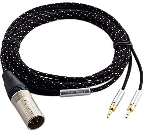 Fanmusic ZY Cable ZY-039 4-Pin XLR Balance Plug Cable HD700 HE400i Headphone Extension Cords Upgrade Cable