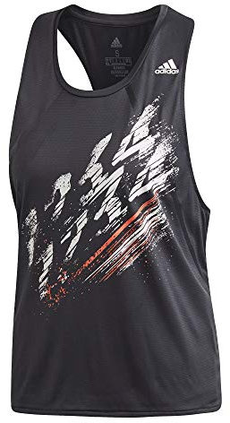 adidas Damen Speed Tanktop, Black, M