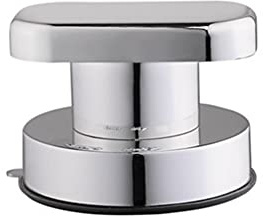 Lot de 2 poignées de porte à ventouse, super ventouse, en verre, poignée de porte coulissante pour porte, fenêtre, armoire, toilettes, bouton de contrôle des meubles