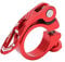 SUNGOOYUE Bicycle Seat Post Clamp, 31.8mm Quick Release, Red