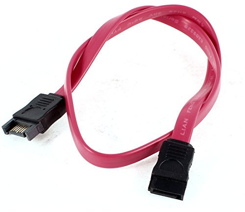 Ruilogod 50 cm lungo 7 pin sata maschio a femmina prolunga cavo cavo rosso