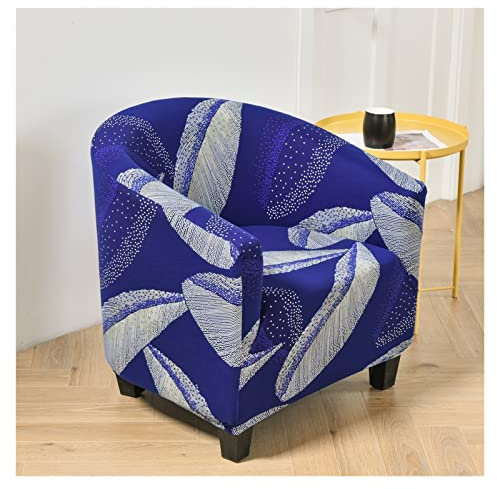 AQIGR Sesselschoner Sesselhusse Sesselbezug Sesselüberwürfe Sofabezug Jacquard Elastisch Stretch Husse Sofa Abdeckung für Cafe Raum Clubsessel Loungesessel Cocktailsessel (Color : #23)