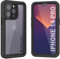 Punkcase For iPhone 14 Pro Waterproof Case [Extreme Series] [Slim Fit] [IP68 Certified] [Shockproof] [Snowproof] Armor Cover W/Built in Screen Protector For iPhone 14 Pro (6.1) (2022) (Black)