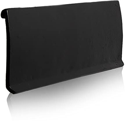 XFORT Smithy's Black Antique Inner Tidy Plate, Resilient to Indoor Weather, Classic Appeal with Hammered Finish, Perfect for A Neat Internal Visual, Inner Tidy Cover Plate 86mm X 308mm.