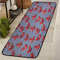 TropicalLife Roter Anker L?ufer Teppiche f¨¹r Flur rutschfest 60 x 182 cm Blau Marineblau Streifen Teppich L?ufer Teppich L?ufer Langfl?che L?ufer f¨¹r K¨¹che Eingang Wohnzimmer Waschk¨¹che