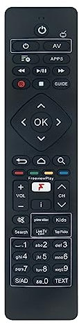 VINABTY RM-C01 Fernbedienung ersetzen Passend für Humax RM-C01 RMC01 FVP4K-GTR FVP-4KGTR/GB/2TB
